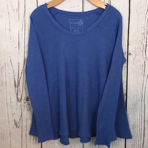 Free people Thermal Longsleeves Sweater Top Large